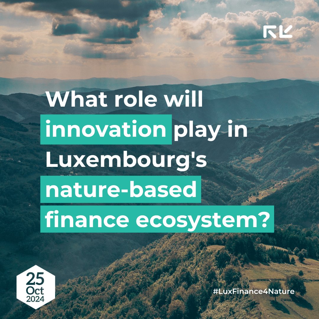 Resilient_Lands's tweet photo. 🌱 With Resilient Landscapes’ vision and Luxembourg's impact finance, the potential for high-quality NbS investment is enormous. How will this reshape global conservation efforts? Find out at #COP16 https://t.co/RAPmZPN87U
#LuxFinance4Nature @COP16Oficial @CIFOR_ICRAF https://t.co/N8E1F7lQPR