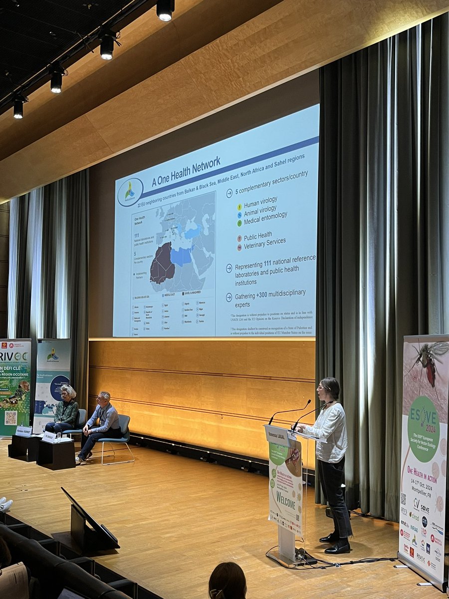 Naomi Moumouni Sabatini (@nmoumouni_ird) on Twitter photo In Montpellier, Vanessa Lagal, <a href="/MediLabSecure/">MediLabSecure</a> project manager at Institut Pasteur (leading the coordination of the project) had the opportunity to present the network to the participants of the #ESOVEConference.
#ESOVE #ESOVE2024 In Montpellier, Vanessa Lagal, <a href="/MediLabSecure/">MediLabSecure</a> project manager at Institut Pasteur (leading the coordination of the project) had the opportunity to present the network to the participants of the #ESOVEConference.
#ESOVE #ESOVE2024
