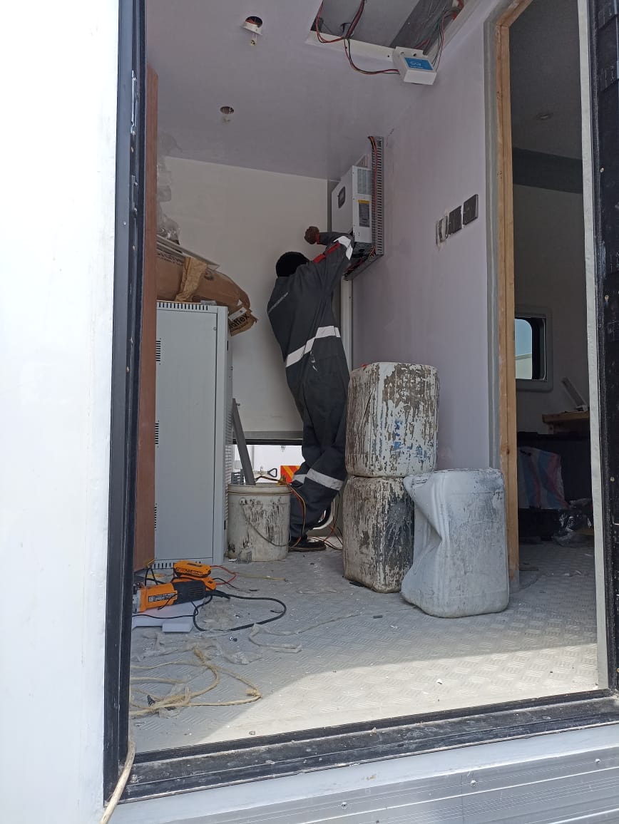 Ongoing Installation of Broadcasting Materials in the OB Truck for East-Central Africa Division of Seventh-day Adventists (ECD), Setting the Stage for Enhanced Mobile Broadcasting Capabilities.

#BroadcastingSolutions #MobileBroadcasting #OBTruckInstallation #JamiroBroadcast