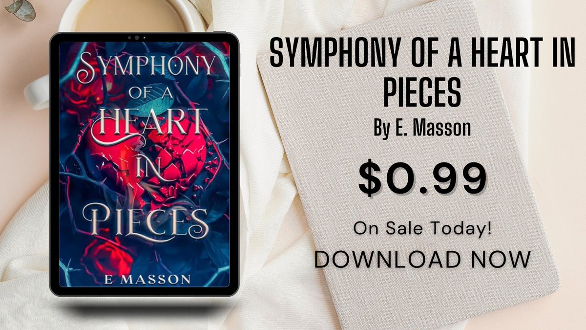 Whizbuzz's tweet photo. There's nothing like a good book to end the day! Looking forward to diving into 'Symphony of a Heart in Pieces' by E.Masson. #ReadBeforeBed https://t.co/GuBGErWD9R https://t.co/9dVPwzmlt5