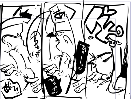 とりあえずみんなタロちゃんのえっちなラフみて落ち着こうや 