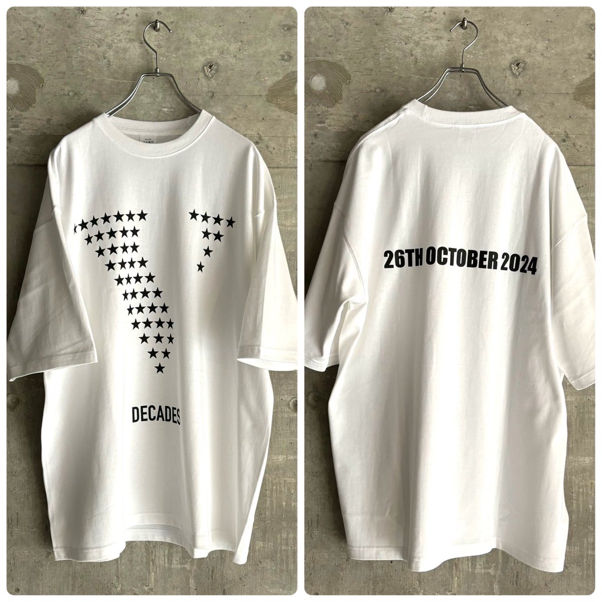 migumusic's tweet photo. [神と海の祭] 物販

記念Tシャツです！
すみません、あらきの50周年引っ張ってます😅
ただ、とても良いです！
(¥5,000の予定)

#merph  #神と海の祭　

サイズ感など、また改めて。

#リーダーの着こなしなど、、、 https://t.co/AP7bRnPFzO
