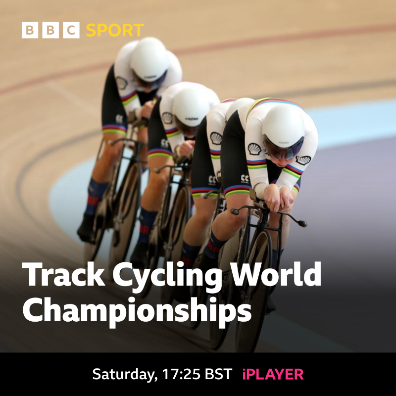 BBCSport's tweet photo. It's the penultimate day of the Track Cycling World Championships in Denmark 🔥

📺📱 Watch on BBC Two, BBC iPlayer, the BBC Sport website &amp; app.