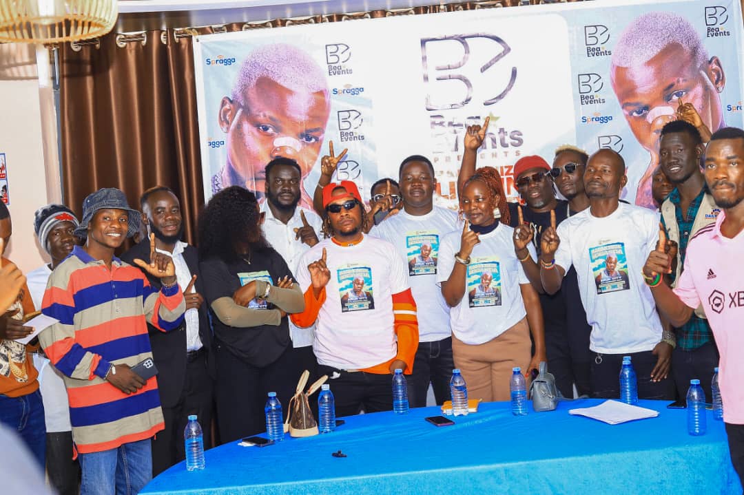 KirumiraMo177's tweet photo. IT'S A WRAP!
A HUGE THANK YOU to everyone who made Harmonize's press conference a SUCCESS!
To the team, media houses, bloggers, and fans who attended, we appreciate your support!
December 28th will go down in history as an unforgettable day!
#HarmonizeInArua #BeaEvents https://t.co/zAMF7GjusP