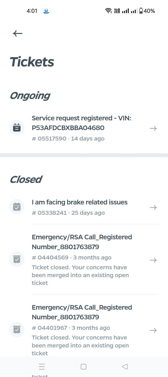 ADITYASAISWARUP's tweet photo. Hey @OlaElectric I have requested that there is a problem regarding my braking 25 days back and came to Twitter 14 days ago for resolution. If I don't get service by tomorrow I will reach out to the @jagograhakjago 's consumer helpline. I hope you resolve the issue before that. https://t.co/4IAaJSYpKC