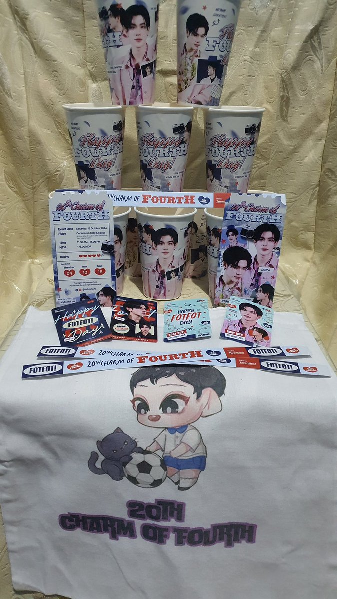 bahtphoria's tweet photo. Here we go, the SUPER CHARM FREEBIES for everyone who join this celebration with us!!! See you on this Saturday!! 

#CharmOfFourthNattawat 
#FourthNattawat
#โฟร์ทณัฐวรรธน์ https://t.co/F22VPaLbNX