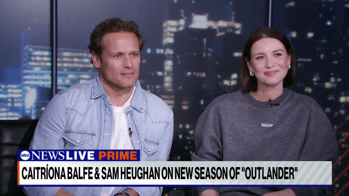 ClanLallybroch's tweet photo. Entrevistas traducidas ya en el #megapost #Outlander
https://t.co/Lib9K0Mk6S
Sam en Today Show
Sam y Cait en ABC News https://t.co/zKBWFC6MZ6