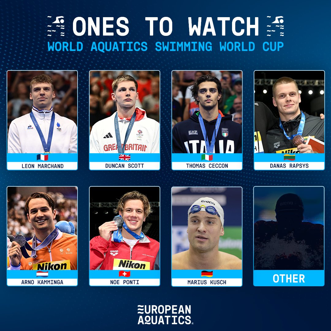 EuroAquatics's tweet image. The competition in the #FASTLANE is STACKED! 🔥

Who are you backing to win medals at #SWC2024?