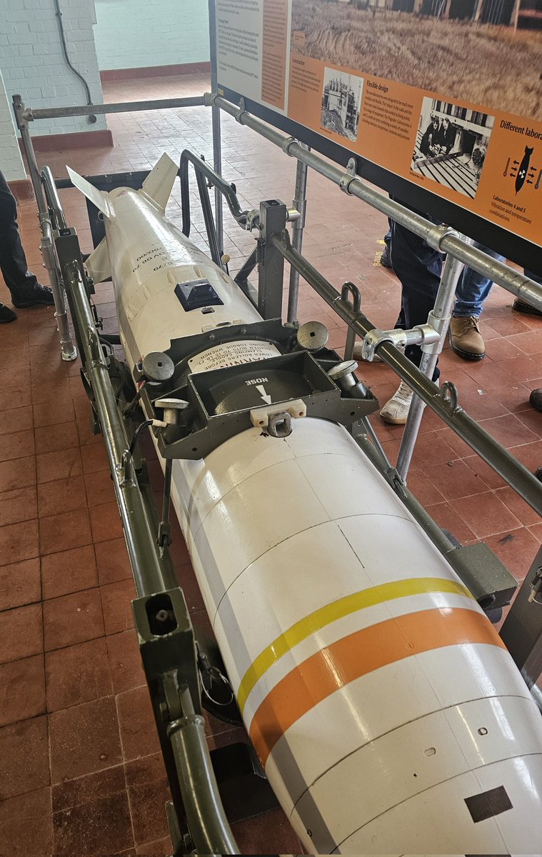 How unassuming the WE. 117A nuclear bomb is. It looks so ordinary. It feels a bit wrong that such a weapon should look so ordinary.