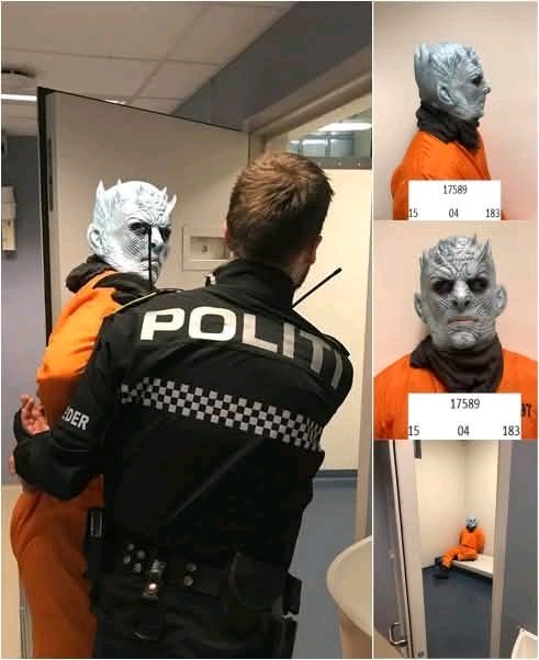 The Night King was arrested in Norway 😅