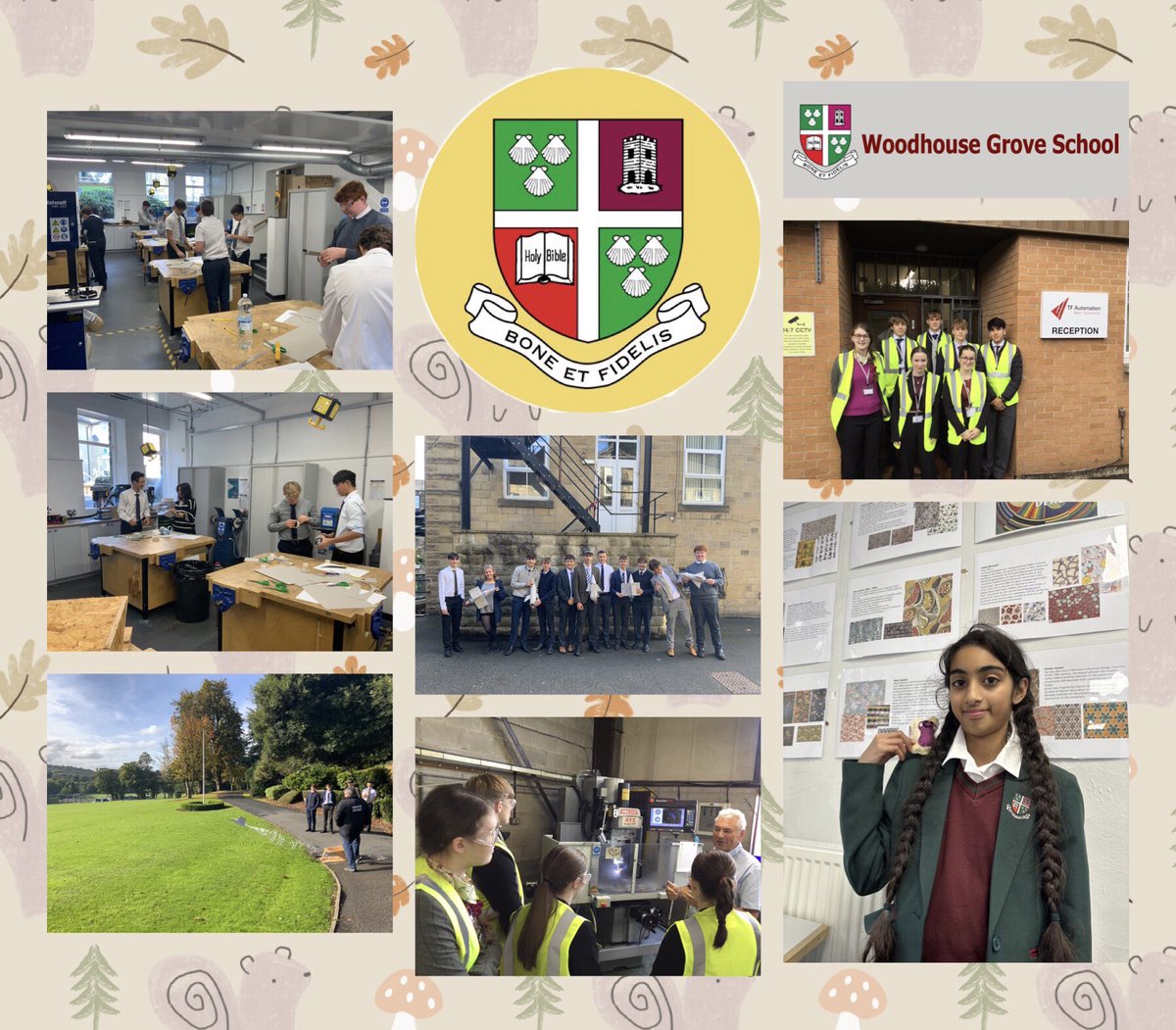 We haven’t posted in a while- hopefully the photo will explain why… visits to #tfautomation for #Bradfordmanufacturingweek, building and launching bottle rockets for year 12 taster day and creating felt decorations in #textiles club! #dt <a href="/woodhouse_grove/">Woodhouse Grove</a>