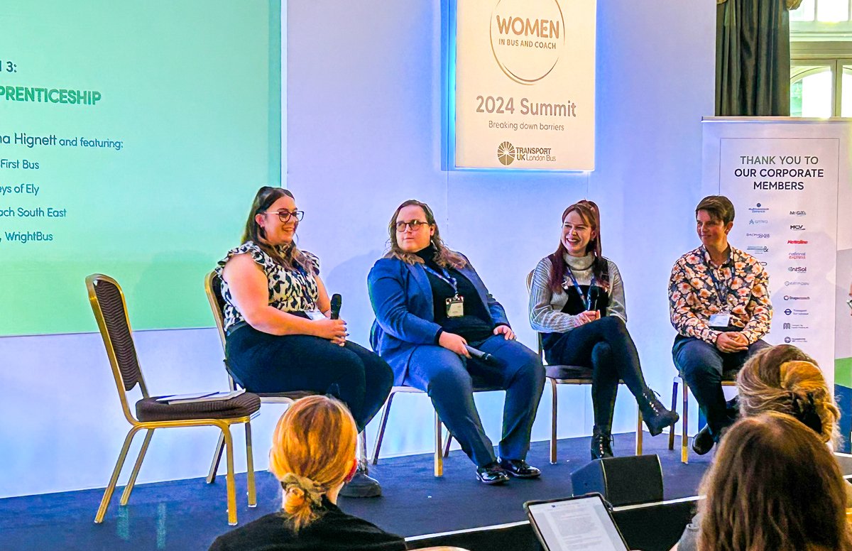 Wright_bus's tweet image. .@Wright_bus Apprentice Hannah Currie recently spoke at the @WminBusandCoach 2024 summit, which was aimed at encouraging and retaining women in the profession. The event was attended by Local Transport Minister @simonlightwood 
➡️loveballymena.online/post/wrightbus…
#Wrightbus