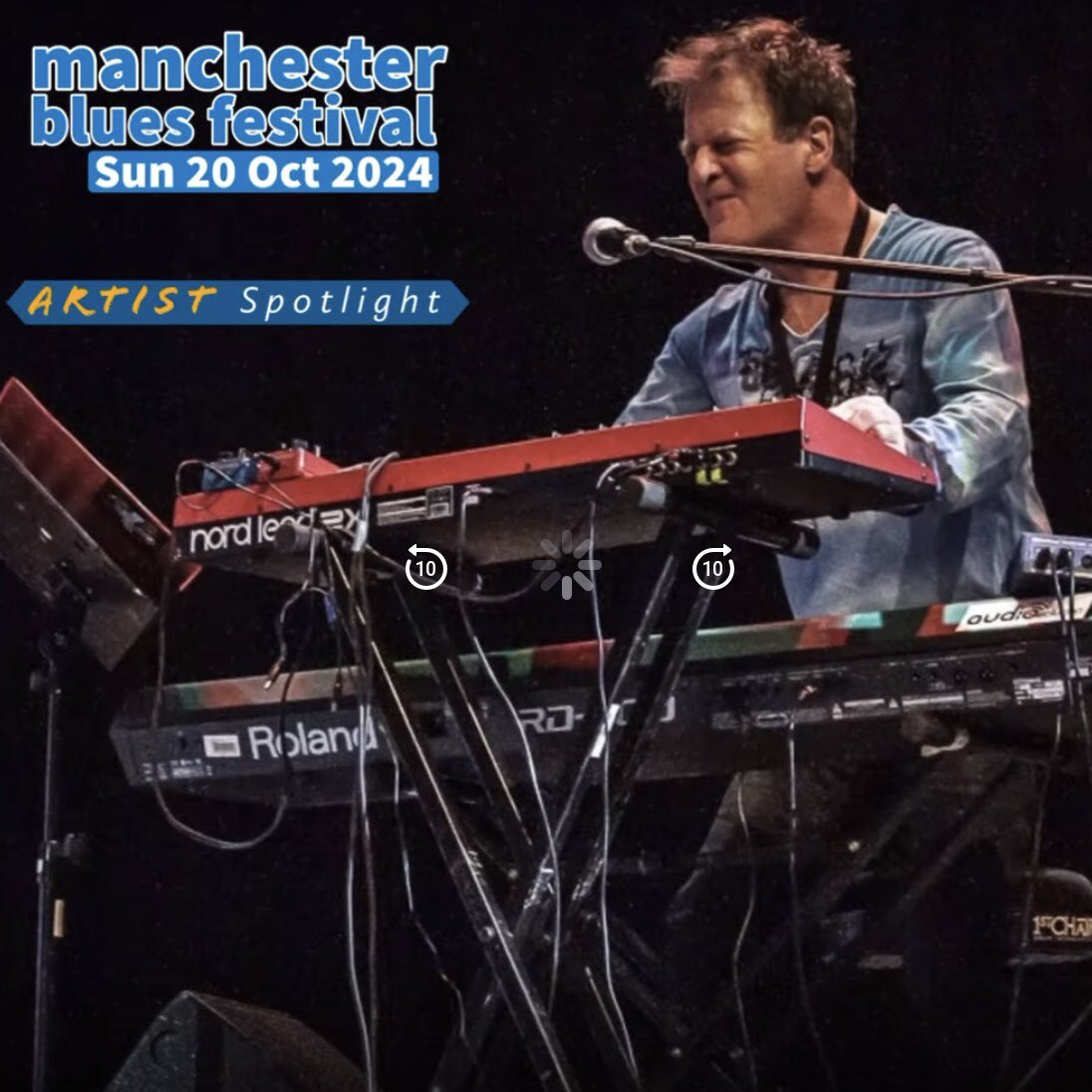 Delighted to be in Manchester this coming Sunday (20th October) at the Manchester Blues Festival for a drums and keyboards workshop/performance/discussion
6 pm, The Carlton Club - 113 Carlton Road, Whalley Range, Manchester, M16 8BE.
seetickets.com/event/manchest…?