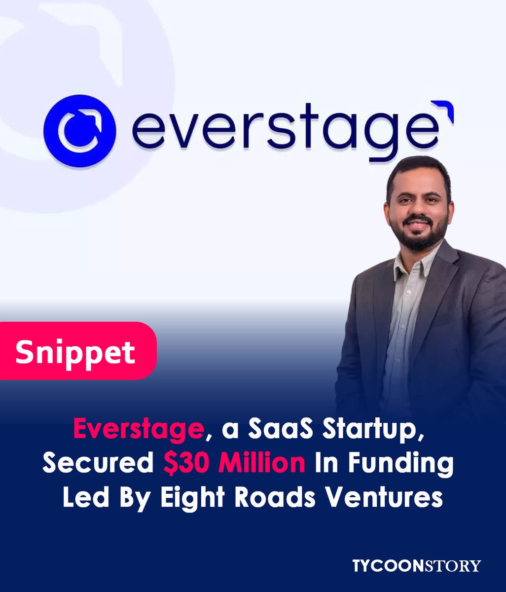 TycoonStoryCo's tweet image. Exciting news! Everstage has raised $30M in Series B funding to transform #SalesPerformanceManagement! 🚀 Led by Eight Roads Ventures with Elevation Capital &amp;amp; 3one4 Capital. 

tycoonstory.com

#SaaS #SalesTech #Funding #startupfunding #salesstrategy @everstageinc