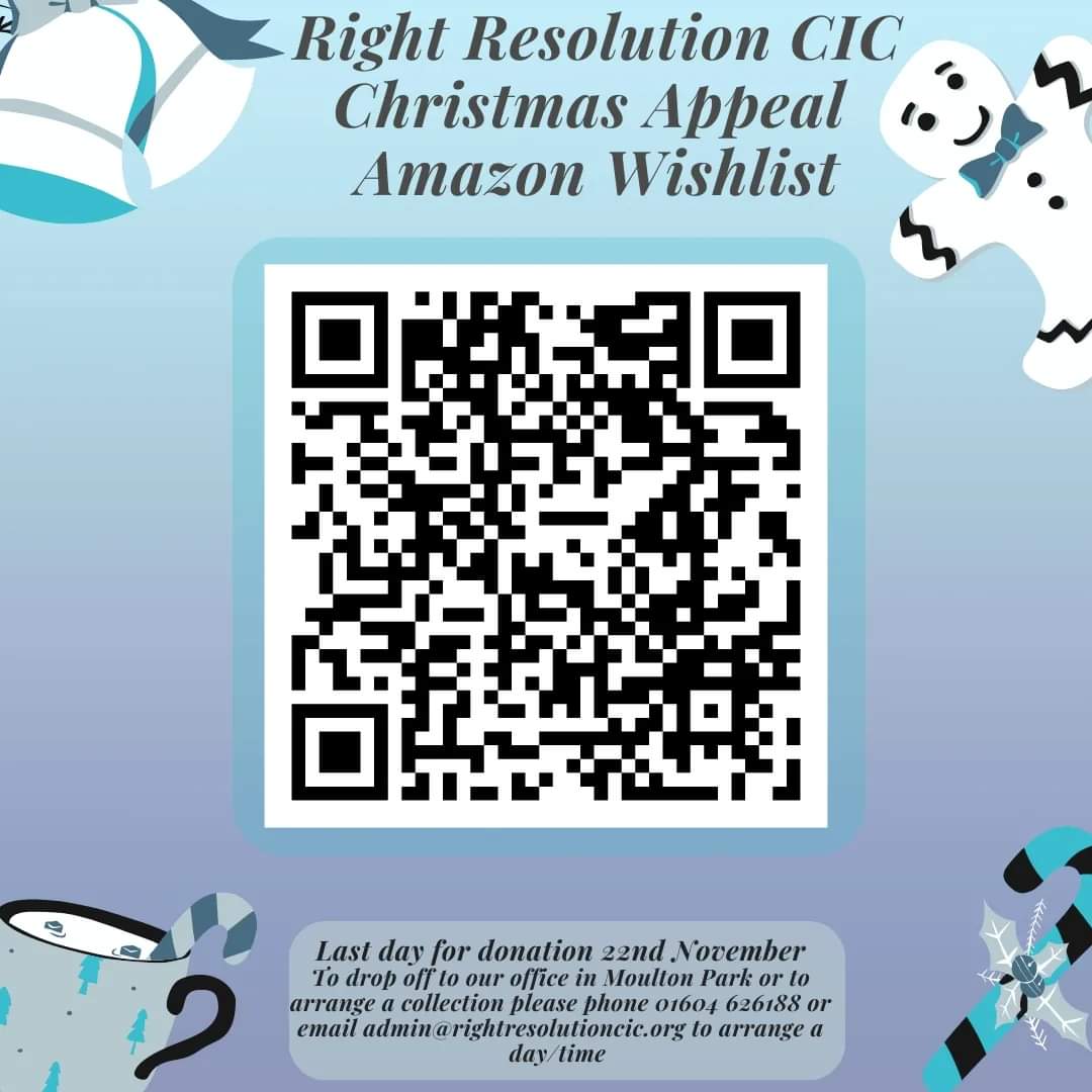 Our #Christmas 🎄 appeal is back for 2024 🥳 We will be delivering much needed #hampers to #careleavers in #Northamptonshire 
 Scan the QR Code to access our #Amazon wishlist. #donatetoday ##makeadifferencetogether 

Contact us to arrange a drop off  😊 #communityfirst