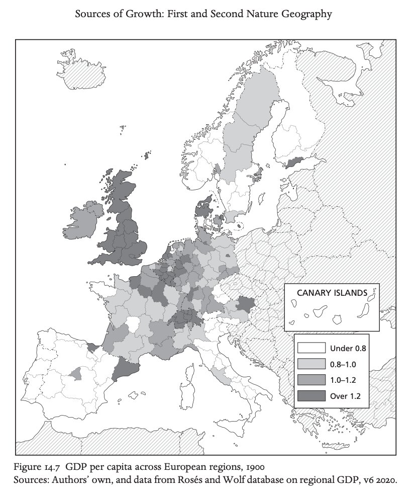 Marc_Aragones's tweet image. L'any 1900, poques regions d'Europa tenien un PIB per càpita superior al de Catalunya.

Just abans de la dictadura de Primo de Rivera, el PIB per càpita real de Catalunya era el doble que l'espanyol i un 42% superior a la mitjana europea.