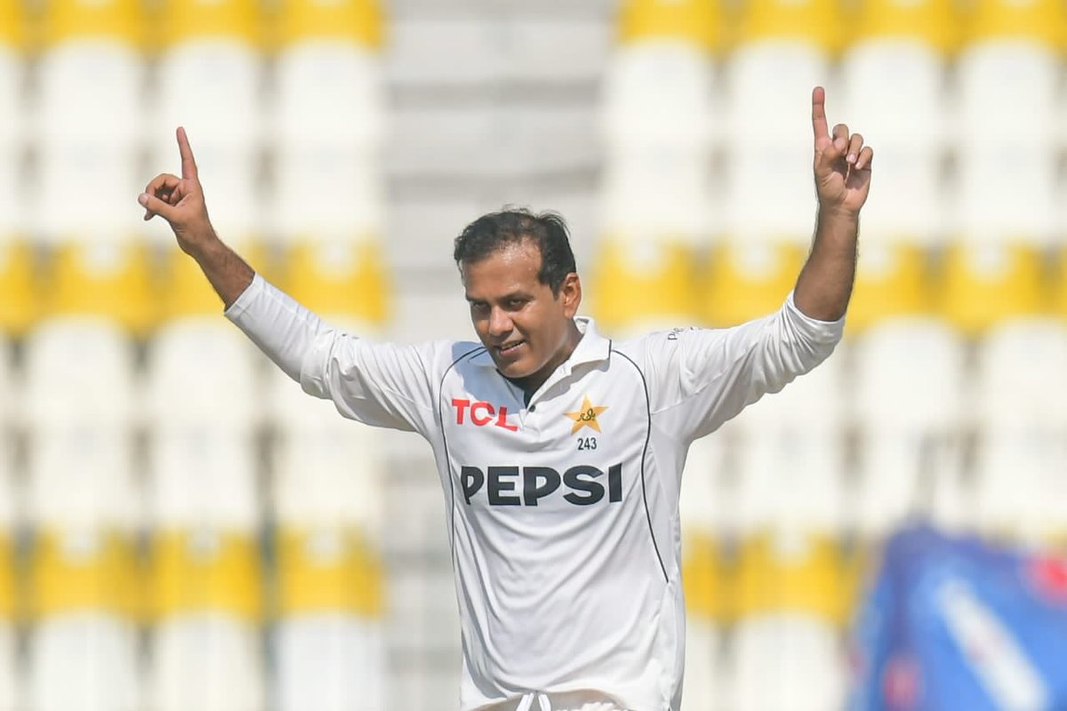 crckstats's tweet photo. Noman Ali has taken 50 wickets in Test cricket in 29 innings - Avg. 1.7 per innings 

@ICC @TheRealPCB @Ali17Noman 

#ICC #PAKvsENG #cricket #international #PakistanCricket https://t.co/TxysOrY4LM