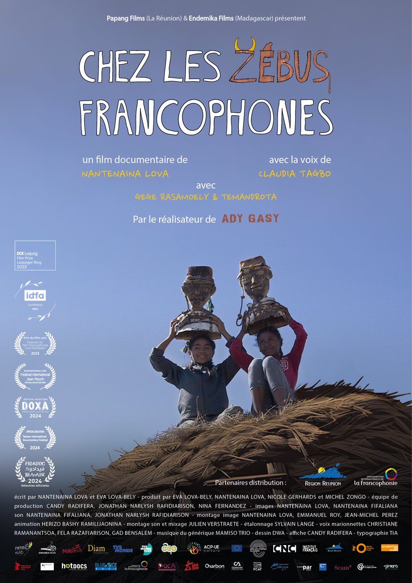 PontdesartsRFI's tweet photo. 📽️ On part pour Madagascar « Chez les zébus francophones ». Le réalisateur de ce documentaire, Nantenaina Lova nous emmène au cœur d'une petite communauté qui lutte pour ses terres.

📻 Rendez-vous à 17h10 (heure de Paris), @Nante9Lova sera l'invité de @JFCadet_RFI sur @RFI https://t.co/0zVn2D5wWT