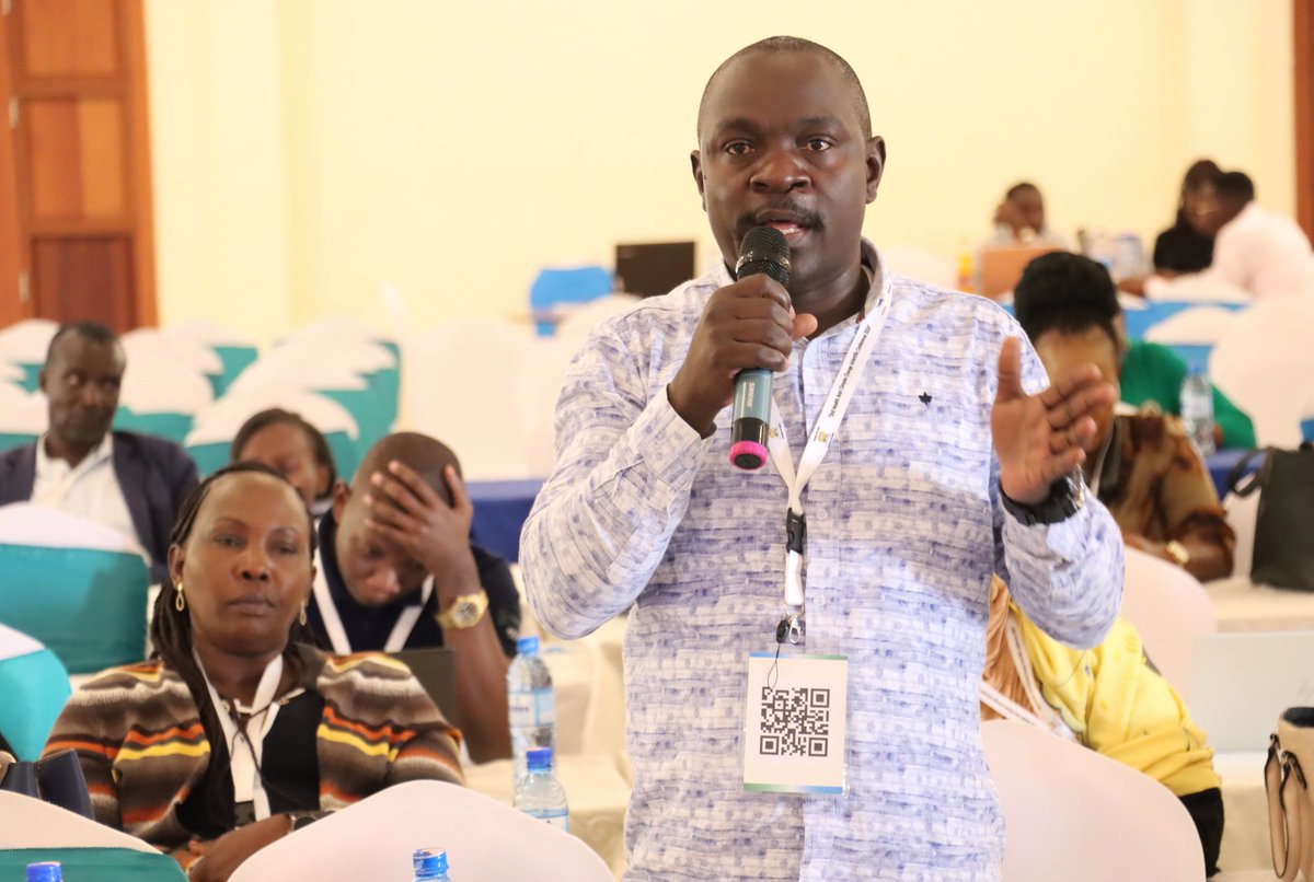 Anthony Odhiambo, Project Manager, #OneHealth and Climate Change programme - <a href="/Amref_Kenya/">Amref Health Africa in Kenya</a>, spoke at the 3rd Health and Climate Change Scientific Conference, happening in @Machakos_Gov. He emphasized the need to convert air pollution and heat monitoring data into actionable
