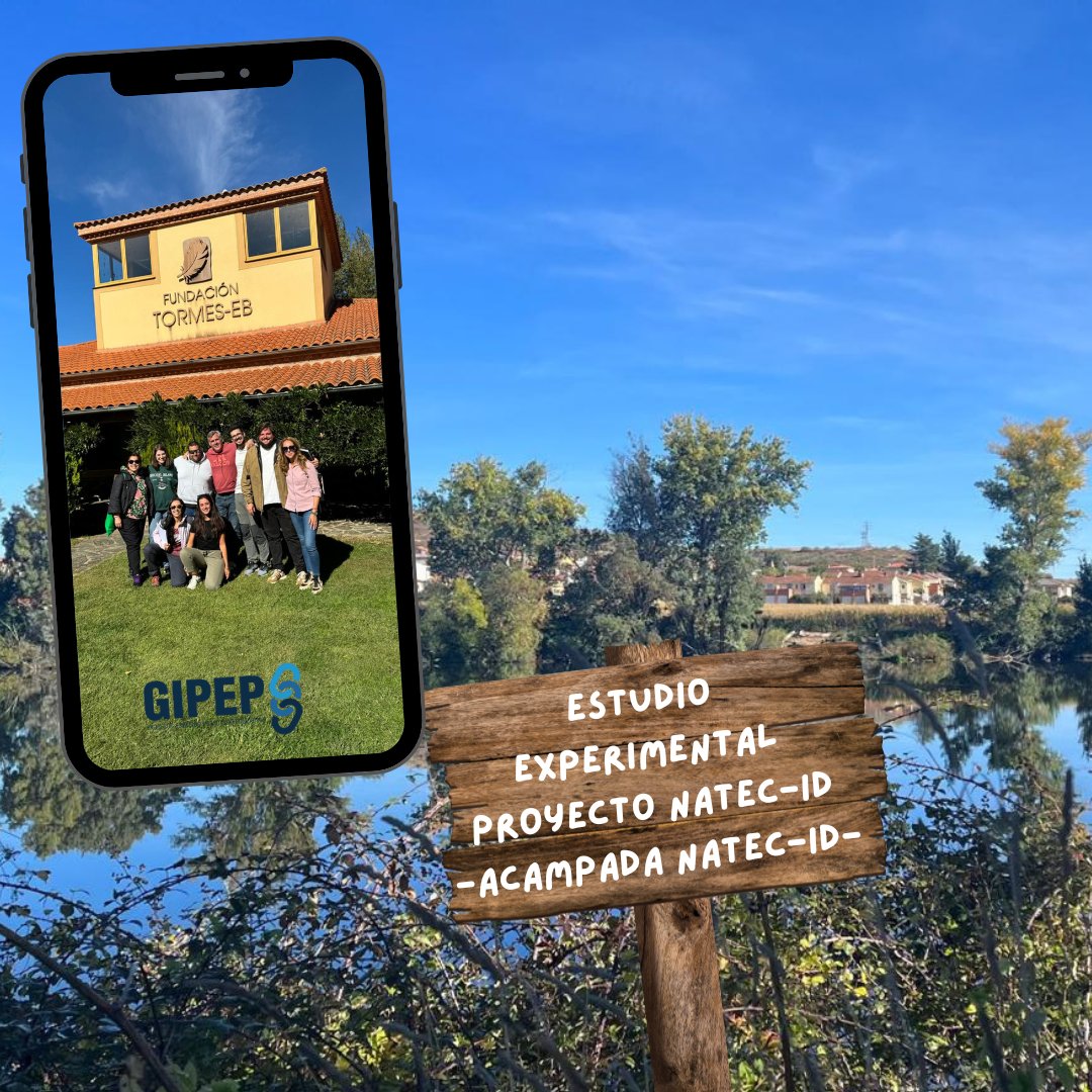 GIPEP_USAL's tweet image. 🌿✨ ¡Avanzamos con nuestro proyecto #NATEC-ID! 🚀  Hemos realizado la ACAMPADA NATEC-ID 🏕️, donde 30 niños disfrutaron de actividades en la naturaleza… ¡con y sin tecnología! 🌳📱

La experiencia fue increíble y pronto compartiremos los resultados👀✨

Gracias @TormesEB 💙🍃📲