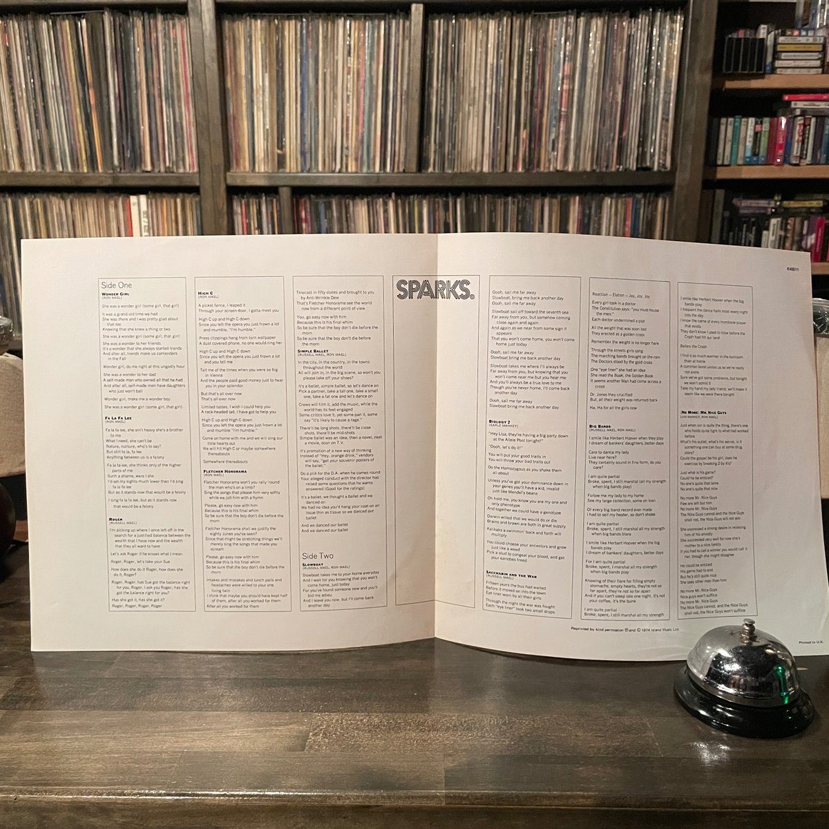 MILEHIGHCLUB202's tweet photo. ほなLPいこか
SPARKS / SPARKS [’74(’72) Bearsville --- K 45511]
#sparks #halfnelson #RonMael #RussellMael #HarleyFeinstein #JimMankey #EarleMankey #ToddRundgren #listeningbar #vinylbar #musicbar #レコードバー #mhc17102024
https://t.co/6dH4ugIvQK https://t.co/OjMcmHPE4C