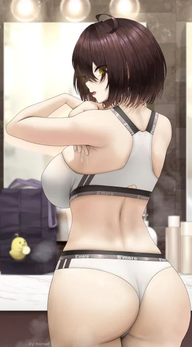 風呂上りのボルチモアさん 