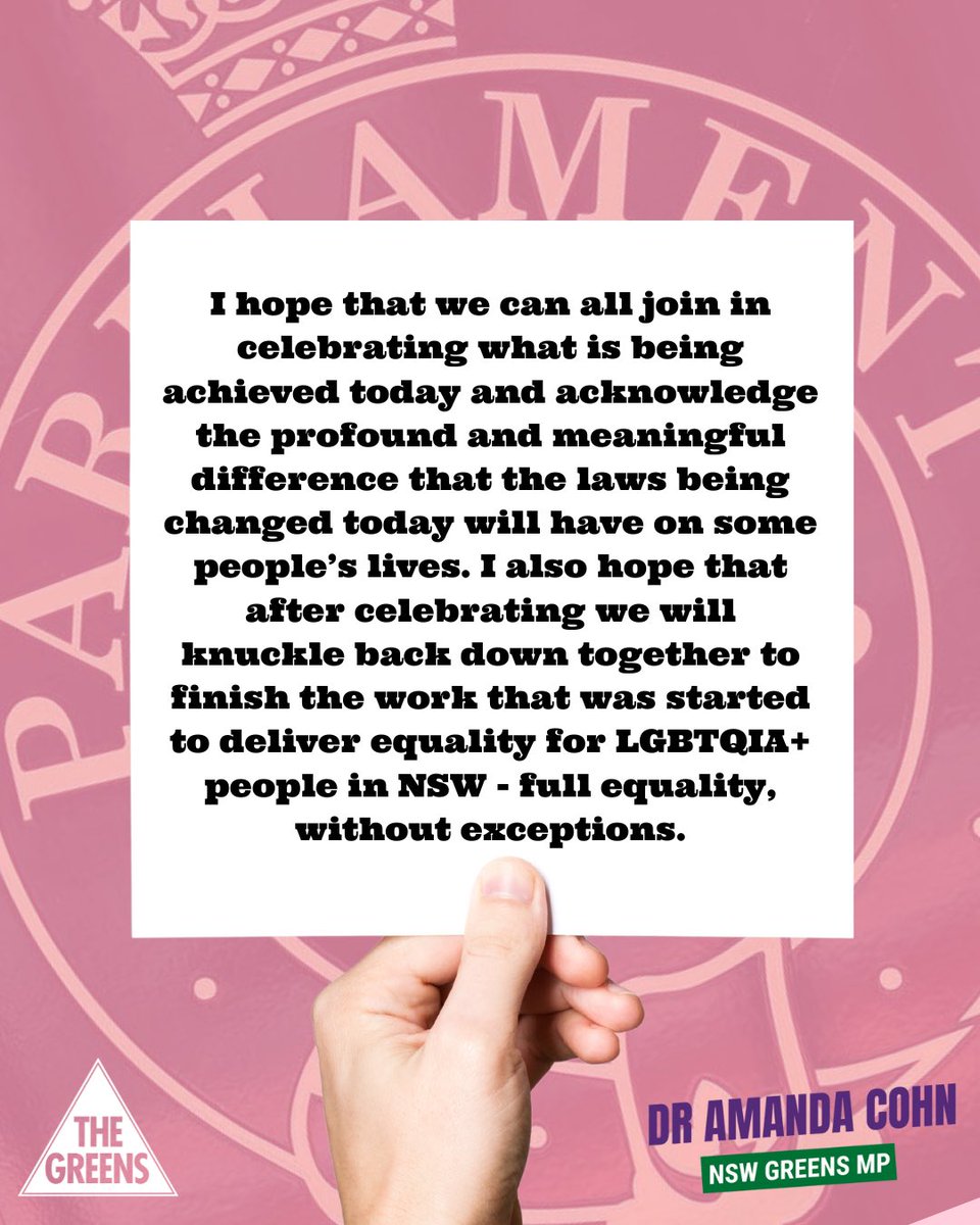 Equality Bill passed tonight!