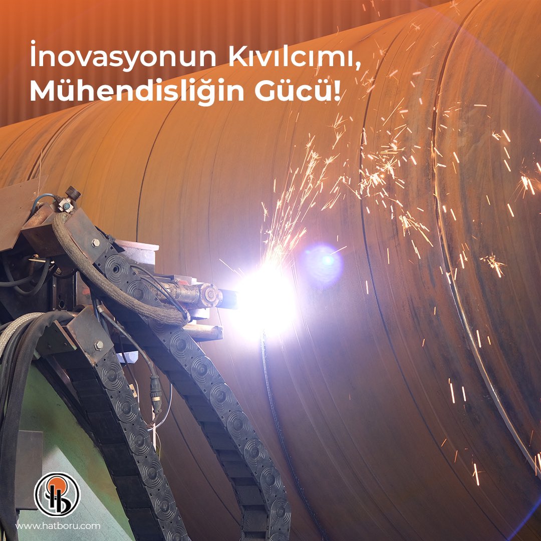 hatborukurumsal's tweet photo. 🔧 İnovasyonun kıvılcımı, mühendisliğin gücü! 🚀
Her kıvılcımda, yeni bir çözüm, her detayda mühendisliğin gücü! 🔩 Yüksek teknolojiyle ürettiğimiz çelik borular, sektörde kaliteyi ve güveni yeniden tanımlıyor. 💪🏼 Hatboru ile sağlam adımlar atmaya devam ediyoruz! 🌍 https://t.co/SdJPQ8Ba14