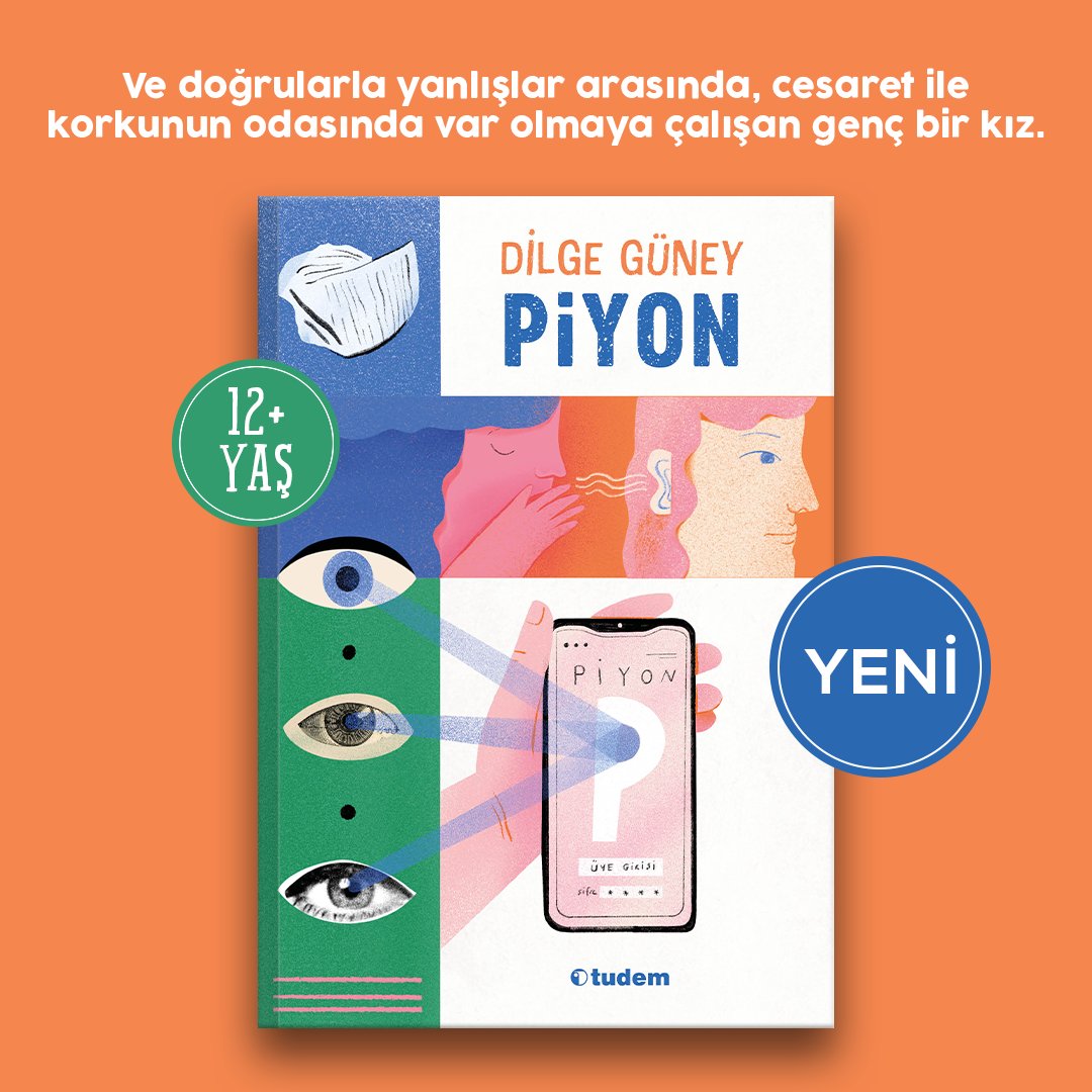 tudemyayingrubu's tweet image. Dilge Güney’in yeni romanı “Piyon”, gençlerin kişisel sınırlarına ve haklarına, özel hayatın mahremiyetine, mültecilik olgusuna ve dev şirketlerin sonsuz açgözlülüğüne değiniyor.

#tudem #tudemyayıngrubu #piyon #dilgegüney #yapayzeka #çocukhakları #çocukedebiyatı