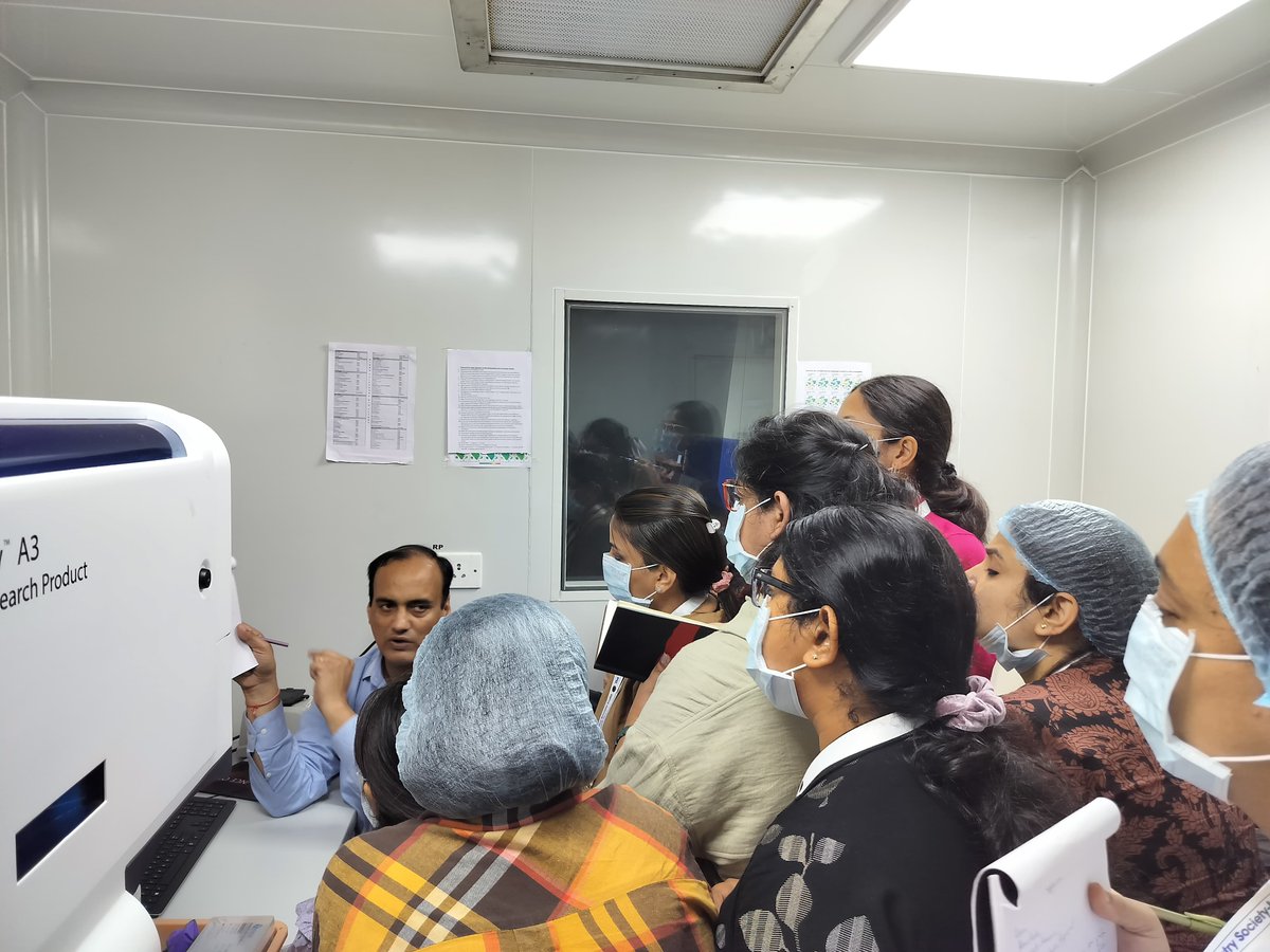 icmrnirrch's tweet image. Demonstration by Mr Vinay Gupta (BD Biosciences) highlighted how spectral #FlowCytometry offers superior sensitivity and accuracy in multi-color experiments, making it an invaluable tool for modern immunological research.
@CytometryIndia #FlowTCS2024