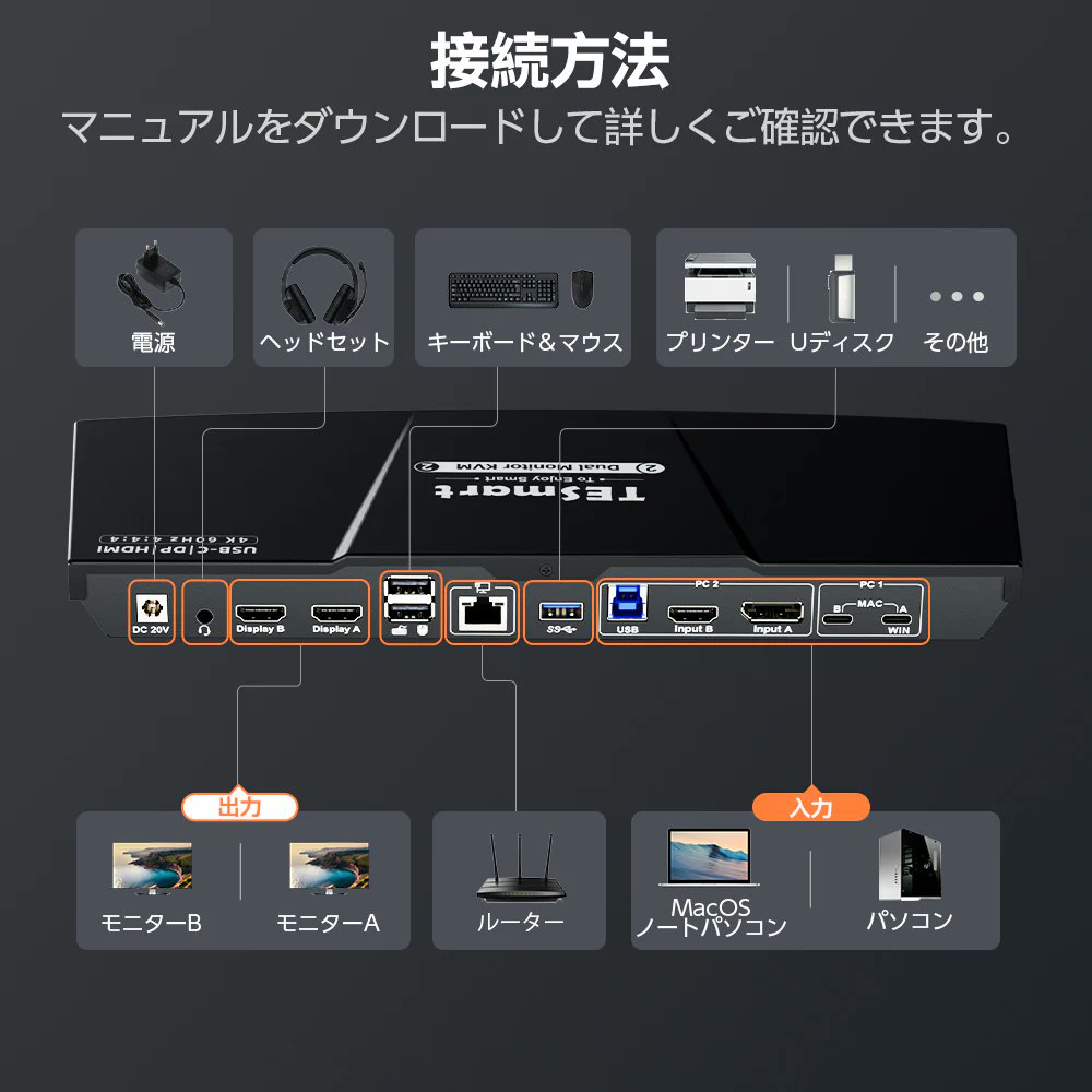Tesmartjp's tweet photo. 🏗️ デザイナーの作業効率アップ神器！ 🏗️

⚡️忙しい建築デザインの現場で、複数のデバイスを管理するのがこれまで以上に簡単になりました！

⚡️TESmartのKVMスイッチは、現代のデザイナーに効率的なソリューションを提供し✨

👉https://t.co/l4OOPOEmDg

#KVMスイッチ #desksetup #建築デザイン #CAD https://t.co/egUID8NgV2