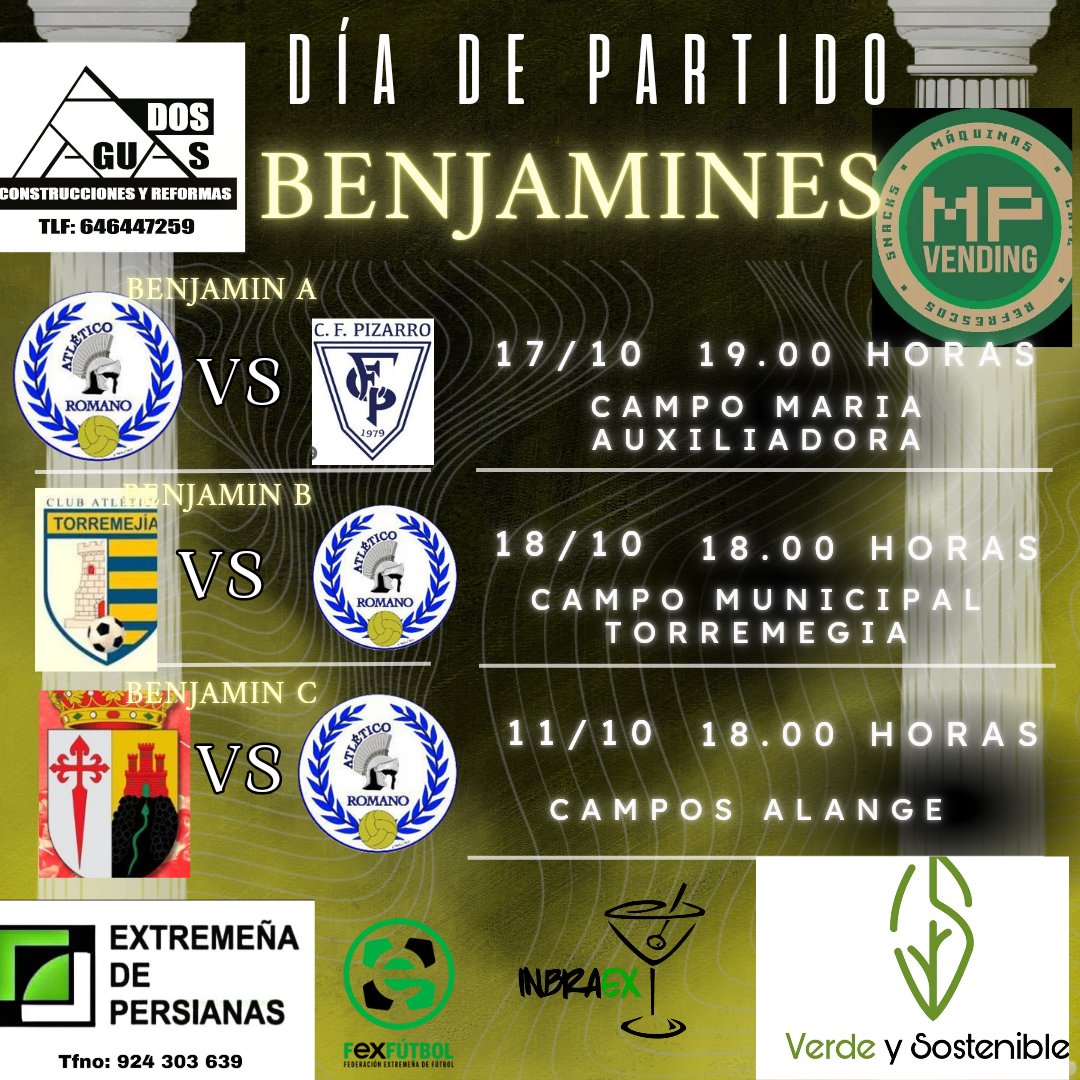 Partidos de esta semana