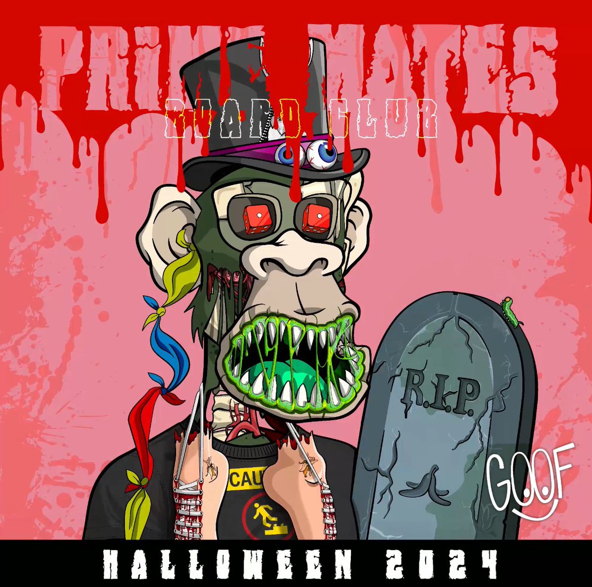 PrimeMatesBC's tweet photo. 🎃👻 GIVEAWAY ALERT! Win a FREE Mint of the Prime Halloween Board Club 2024 Collection! 👻🎃

To enter:
1. Like this tweet ❤️
2. Retweet 🔁
3. Tag 3 friends who love NFTs 👥

1 lucky winner will get a FREE mint of our spooky Halloween collection dropping soon! 🎟️

🔥 Don’t miss your chance to snag one of our exclusive NFTs—enter now!

#PrimeHalloweenBoardClub #NFTGiveaway #FreeMint #ETH #NFTCommunity
