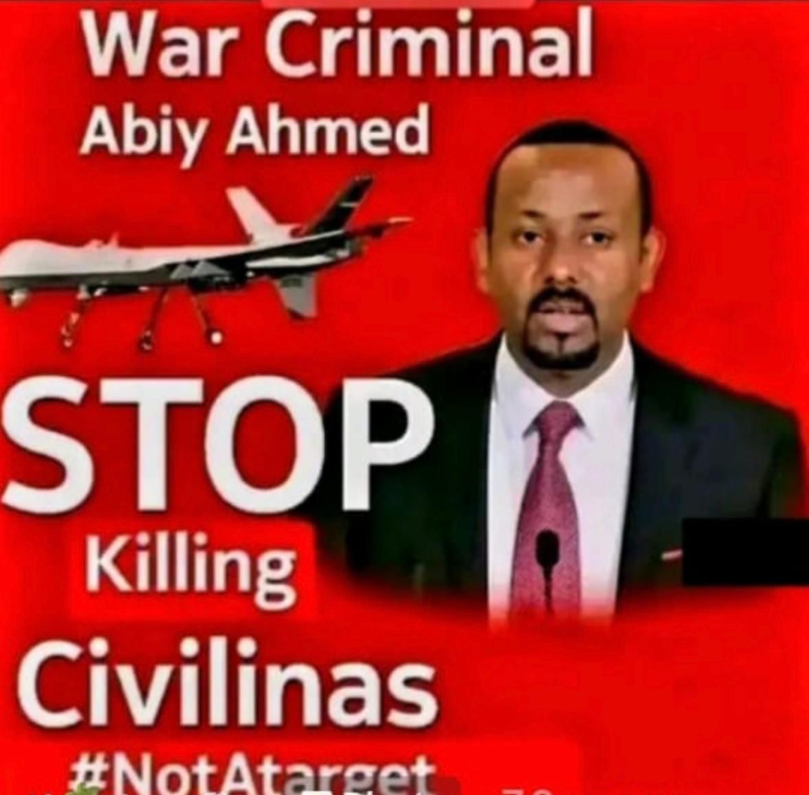 ShiferawAnteneh's tweet photo. The Nobel Peace Prinz is called certificate of war against The Amhara People. This man is very dangerous to the region and HoA! He waged war against Amhara and massacring innocents. 
@USEmbassyAddis @10DowningRBLX
@NobelPrize @AJEnglish @BBCWorld @jeffpropulsion @StateDept @CNN https://t.co/zxvwTJRV2V