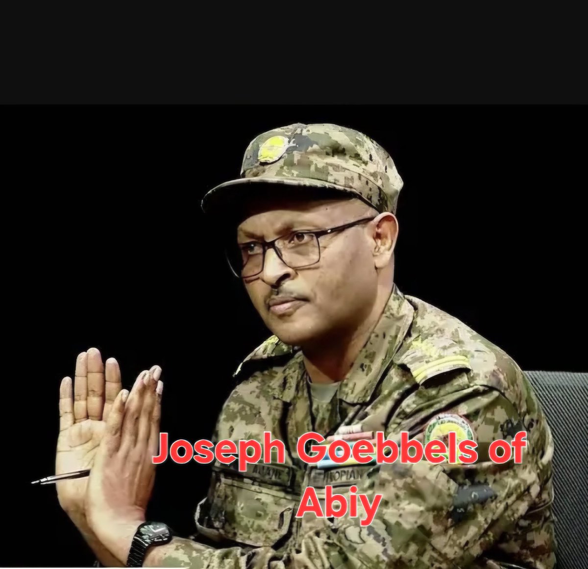 ShiferawAnteneh's tweet photo. The Nobel Peace Prinz is called certificate of war against The Amhara People. This man is very dangerous to the region and HoA! He waged war against Amhara and massacring innocents. 
@USEmbassyAddis @10DowningRBLX
@NobelPrize @AJEnglish @BBCWorld @jeffpropulsion @StateDept @CNN https://t.co/zxvwTJRV2V