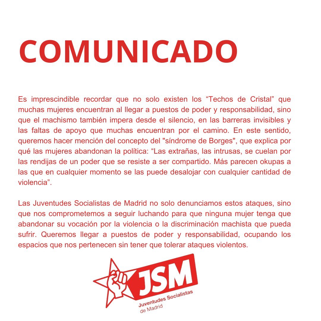 Juventudes Socialistas de Madrid tweet media