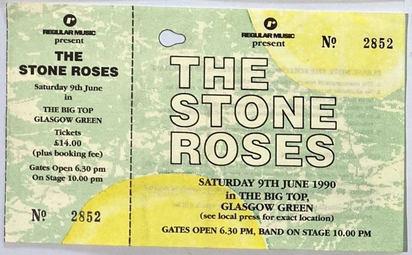 renifanpage's tweet image. #OTD in 1990 The Stone Roses play Glasgow Green. Ian, John, Mani, Reni and Cressa's last gig
Were you there?