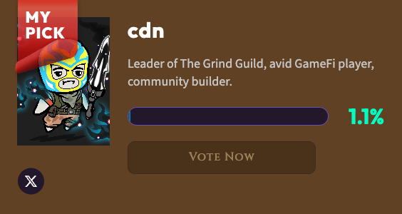 CDNHODLer's tweet image. Appreciate the support from #ERCC &amp;amp; #Sugartown fam

The votes are now open! Head to the voting site and spread some love this way 💎
event.eosgold.io/voting

Be sure to also join the new Discord and claim your OG role, info below:

#LFGrind #EOSGold