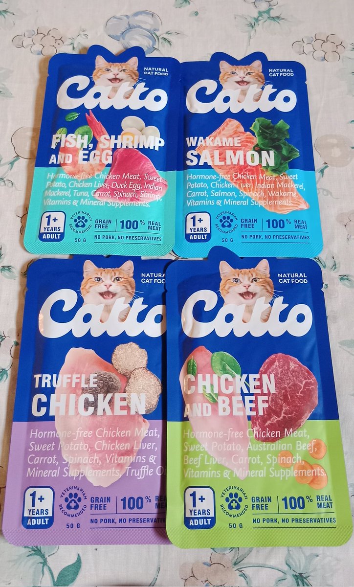 Jenojennle's tweet image. Anabul ku seneng banget dikasi ini
Cuma 30 ribuan udah dapat 4 varian

Review di tweet selanjutnya yaa
Baca sampai habis! 😉

#catto #makanankucing #makanananabul #reviewproduk