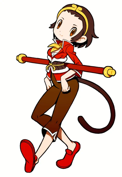 MVC2よりSONSONの孫娘ソンソンさん。せっかくの新キャラなのに続編に出てくれない・・・何故だ! #ソンソン 