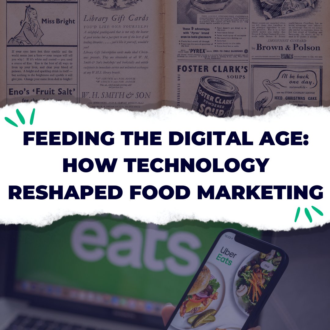 As another edition of our team blog series, we will be diving into how technology has progressed food marketing throughout the years! 🍲
Priya, breaks this down. Learn more at hubs.la/Q02TNzGn0 💻
#DigitalMarketing #FoodMarketing #SocialMediaMarketing