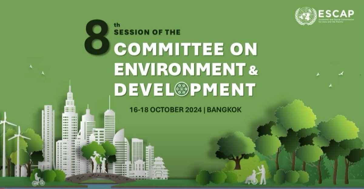 UNEP_COBSEA's tweet photo. COBSEA provides update at 8th Session of the Committee on Environment and Development, organized by the UN Economic and Social Commission for Asia and Pacific! @UNEP @UNEP_AsiaPac @UNEP_COBSEA @UNESCAP @UN @SDG2030 @UN_SDG Ocean-based #ClimateAction #EnvCom8, https://t.co/PI9jNhDIRe