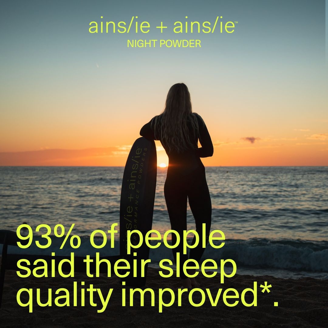 In an independent consumer study, 66 men and women took NIGHT POWDER over 12 weeks and were asked to report on its effects.

Evidence-backed ingredients, in doses that make a difference. 
#ainslie #sleepsupplement #performancepowder #sleeplikeanathlete