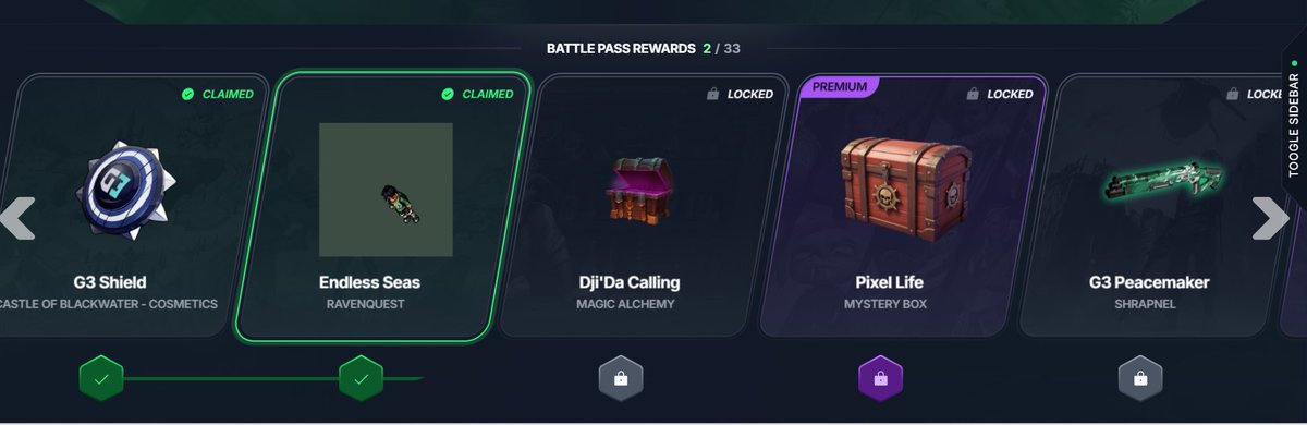 It's Battle pass time in <a href="/gam3sgg/"></a> 
Start now ;)
gam3s.gg/auth?next_url=…
#web3 #airdrop #reward #btc #eth #gaming #twitch #epicgames #Steam #immutable #p2e #playtoairdrop #community #bestgames #ronin #Metamask #Bybit #Binance #MEXC #GOLD #Finance