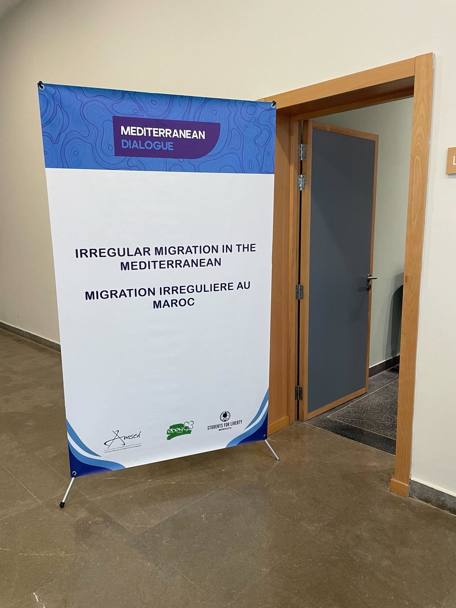 MedDialogue_'s tweet photo. On today’s agenda:
🌍 Conference on Irregular Migration in Morocco
💡 Check out some photos from the first panel! #MigrationConference #Morocco2024  @RBS_UIR https://t.co/jKk0wsBdEQ