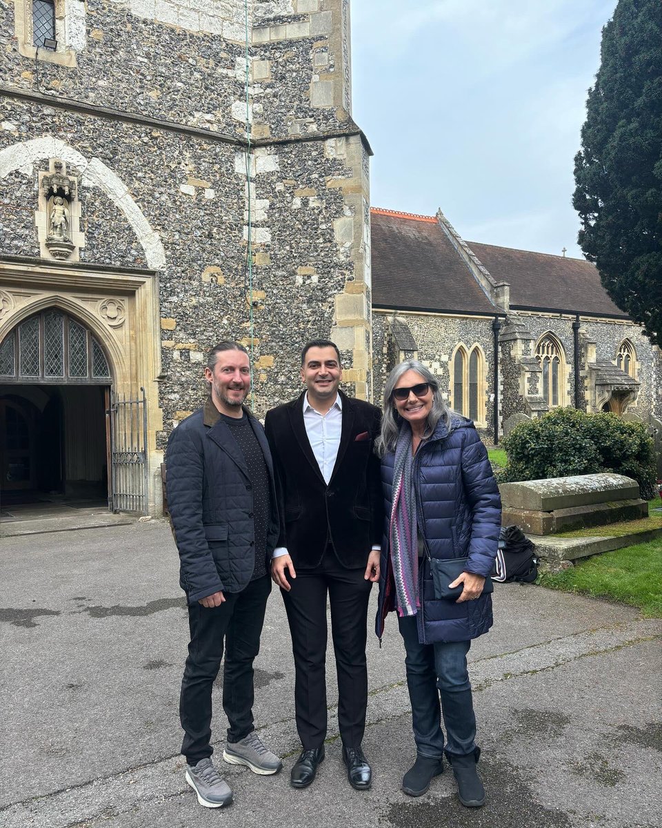 Last Sunday, I had the pleasure of performing another concert at Michael’s Church at Bray featuring  works of Syrian composers Dia Succari, Kareem Roustom, <a href="/walidalhajjar/">walid al hajjar</a> , and Zaid Jabri. It was a lovely surprise to see one of my young students in the audience! The Yamaha piano
