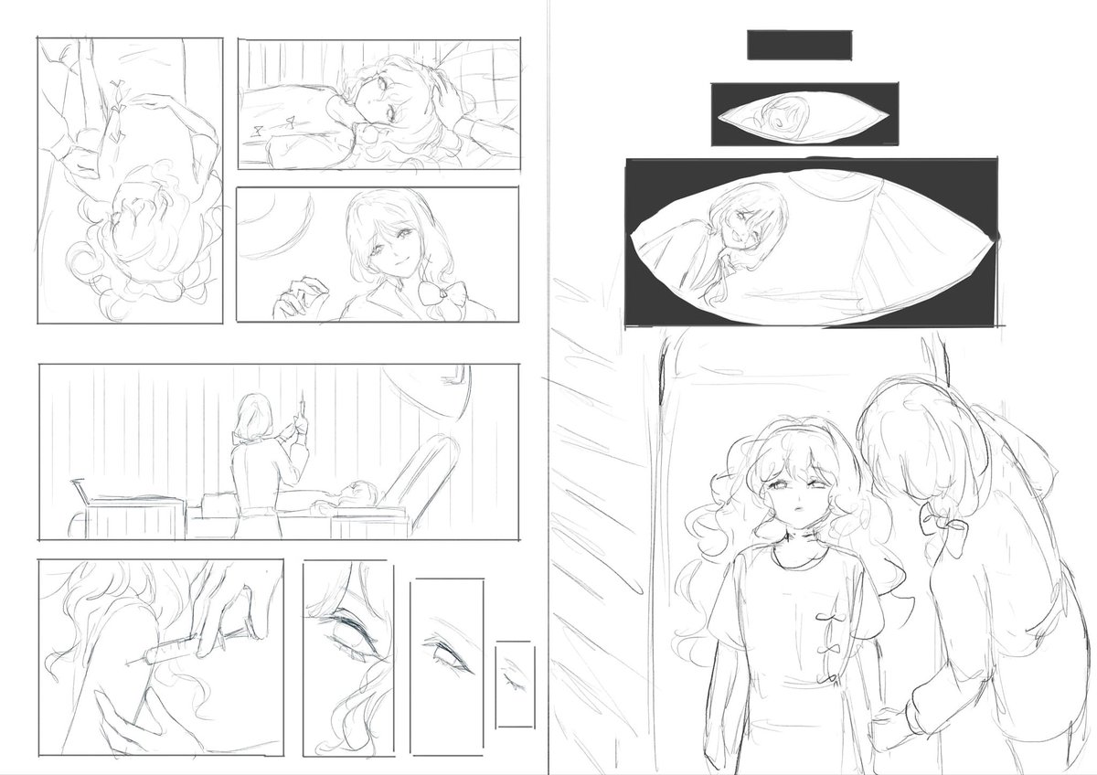 To fulfilled my daughter wish
Read from left to right

(4/9) 