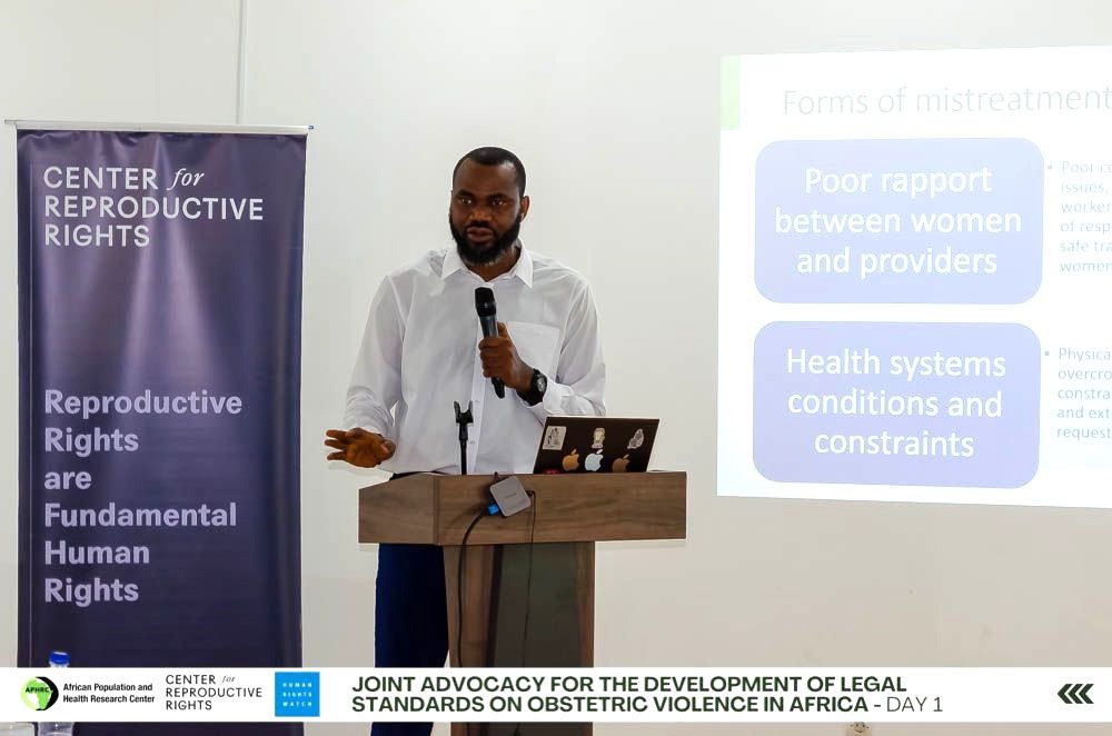 APHRC (@aphrc) on Twitter photo This week, #IamAPHRC partnered with <a href="/ReproRights/">Center for Reproductive Rights</a> for the 81st <a href="/achpr_cadhp/">African Commission on Human and Peoples' Rights</a> Ordinary Session, adding the Center’s voice to the call to end obstetric violence.
APHRC’s <a href="/aiajayi/">Ọlárewájú Ìdòwú Àjàyí</a> delivered an insightful presentation on the mistreatment and abuse of adolescents during childbirth, This week, #IamAPHRC partnered with <a href="/ReproRights/">Center for Reproductive Rights</a> for the 81st <a href="/achpr_cadhp/">African Commission on Human and Peoples' Rights</a> Ordinary Session, adding the Center’s voice to the call to end obstetric violence.
APHRC’s <a href="/aiajayi/">Ọlárewájú Ìdòwú Àjàyí</a> delivered an insightful presentation on the mistreatment and abuse of adolescents during childbirth,