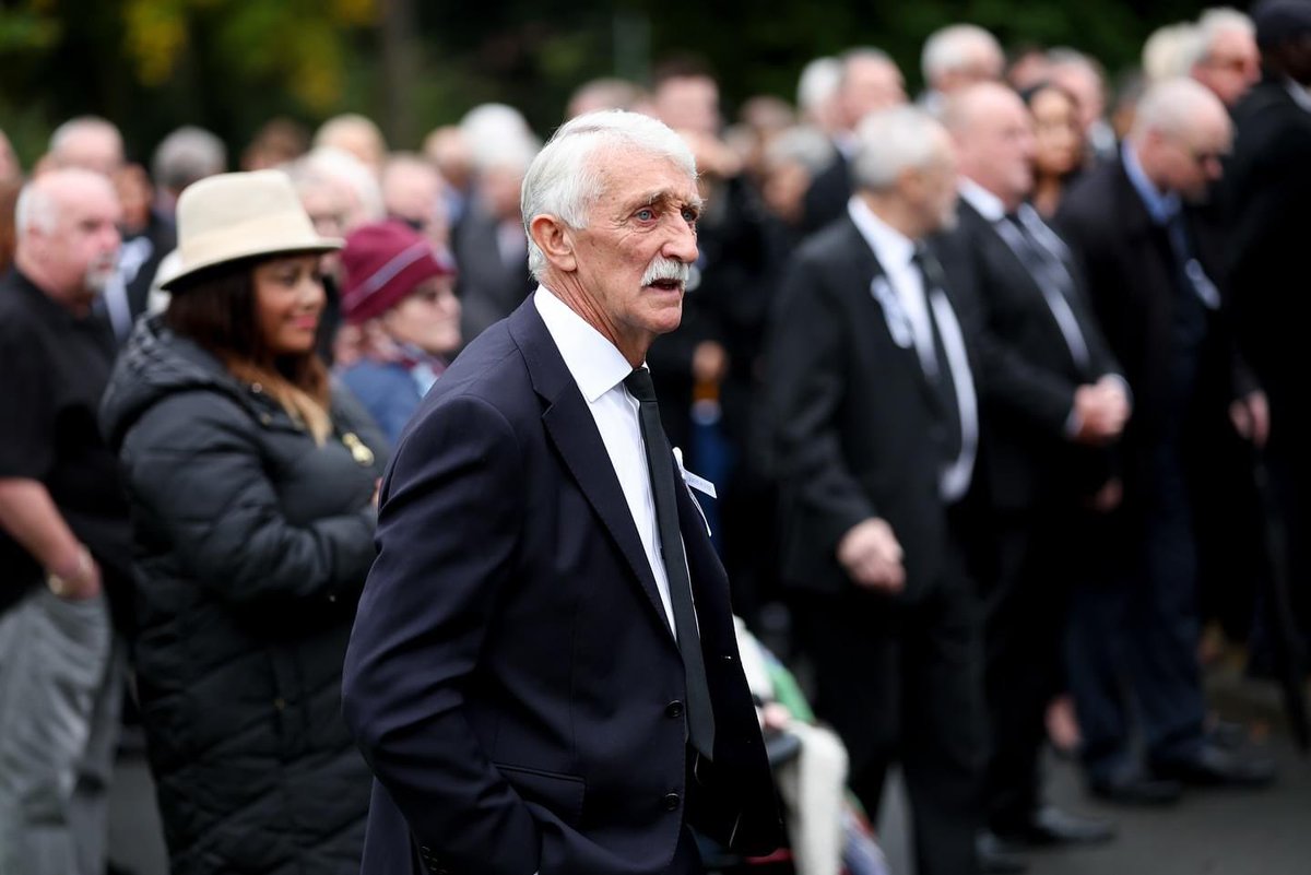kashtheflash's tweet photo. Absolutely brilliant send off for our dear friend 
You could just feel the love &amp; warmth Gary brought to so many of us 
Good catching up with so many friends at a such sad time but memories never die &amp; it will be day many of us will never forget 
RIP Gary Shaw ❤️ #GBNF https://t.co/wYr7V7Hg81