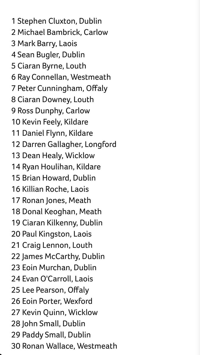 mickeyq06's tweet image. Very best of luck to Darren Gallagher with the @gaaleinster squad over the weekend.
Excited to watch players from all counties and levels coming together and testing themselves against the best. And the new rules! #FridayNightLights @OfficialLDGAA @Longford_Leader @LDGaelicStats